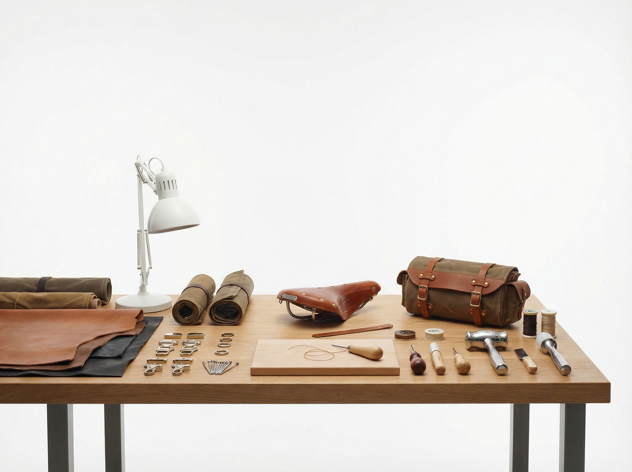 A detailed, vintage-styled bicycle with handlebars and basket, outdoors.